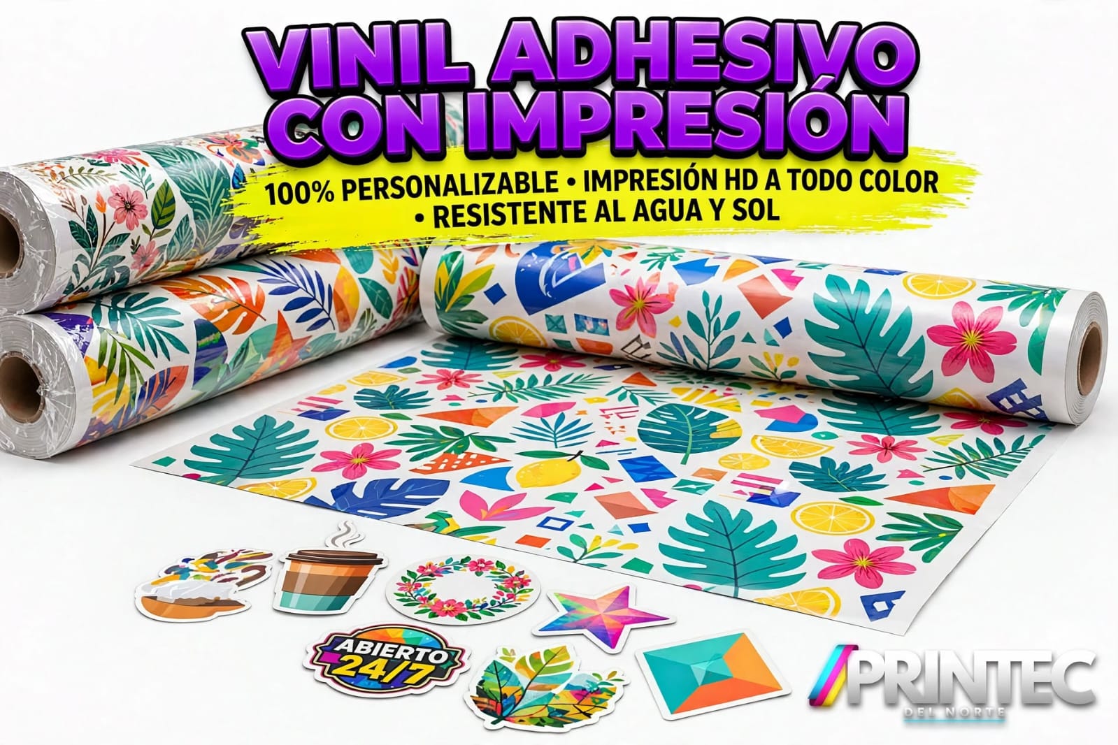Impresion de Vinil Adhesivo