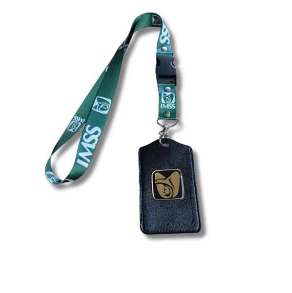 Portagafete IMMS broche