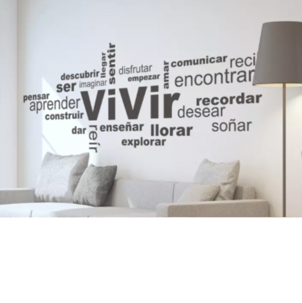 Vinil en pared