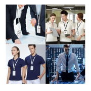 Porta Credencial Aluminio