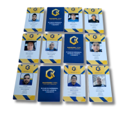 Gafete pvc Impresion ambos lados