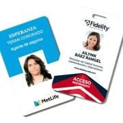 Gafete pvc Impresion ambos lados