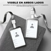 Porta Credencial Aluminio