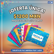 Paquete Gift Card 50